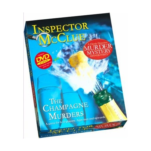 Paul Lamond Games Inspector McClue – The Champagne Murders Murder Mystery Dinner Party 