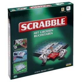 Piatnik - 55031 - Jeu de Plateau - Scrabble avec de Grosses Lettres - Version Allemande