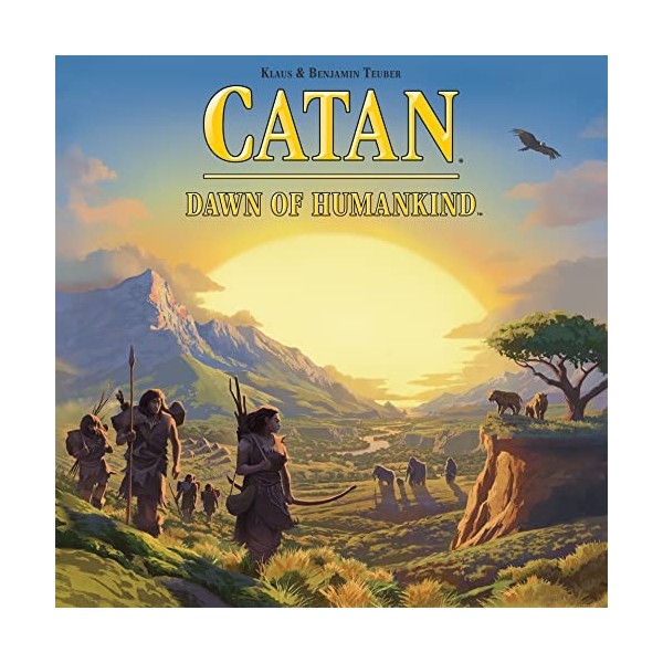 Catan Studios Dawn of Humankind : Catan Jeu de société à partir de 12 Ans 3 à 4 Joueurs 90 Minutes de Temps de Jeu, CN3206 L