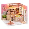 Cuteroom Kit in Miniatura Fatto a Mano da CASA Delle Bambole in Legno Fai-da-Te- Modello di Ragazza per Ragazze e Tutti i mob