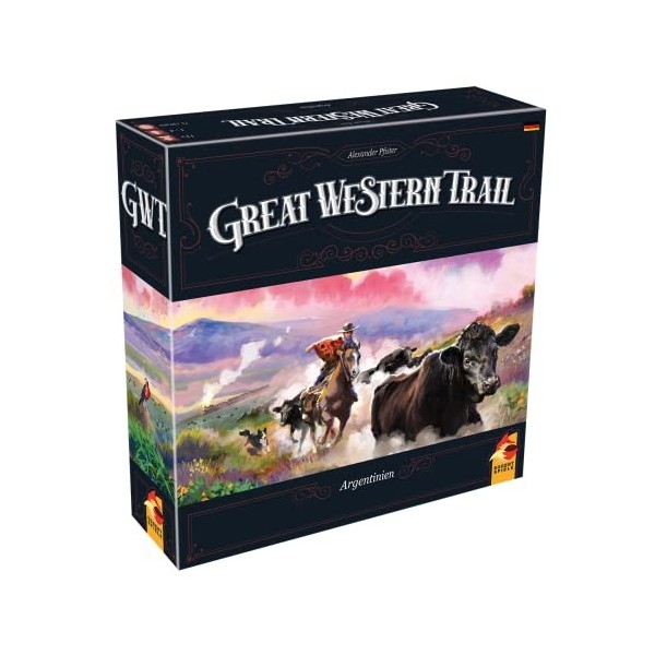 Eggertspiele- Western Trail-Argentine Jeu, EGGD0007, Multicolore, coloré, 3. Eigenständig