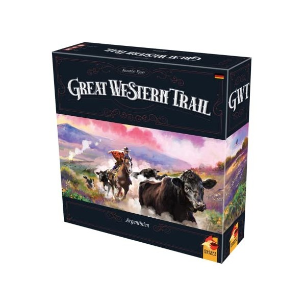 Eggertspiele- Western Trail-Argentine Jeu, EGGD0007, Multicolore, coloré, 3. Eigenständig