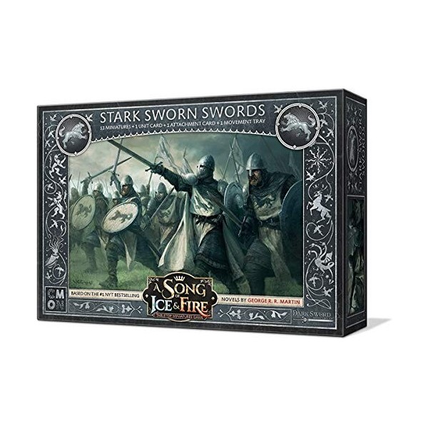 Asmodee CMNSIF101 Stark Sworn Swords: A Song of Ice and Fire Exp, Multicolore - Version Anglaise
