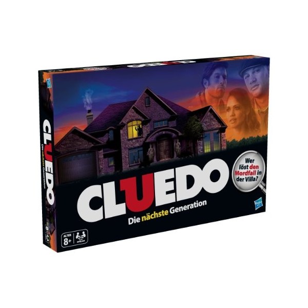 Hasbro Gaming - Jeu de société Cluedo Version Allemande Multicolore
