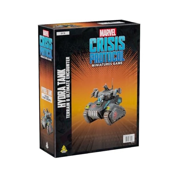 Marvel Crisis Protocol Hydra Tank & Ultimate Encounter Terrain Pack,Jeu de combat miniatures,Jeu de stratégie pour adultes,Te