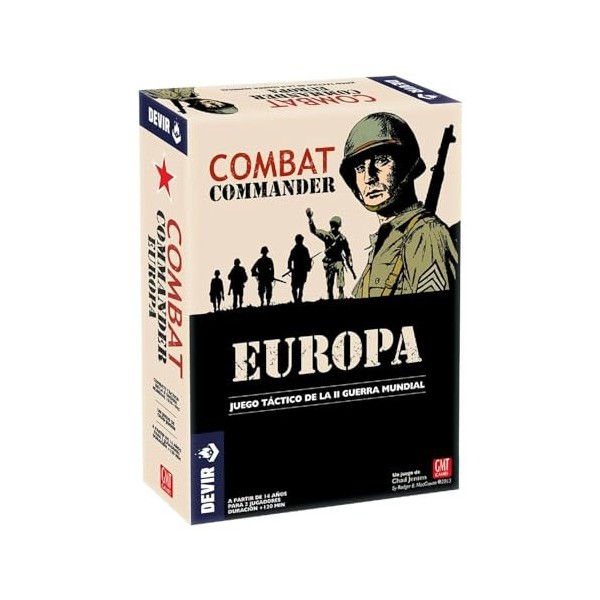 Devir - Combat Commander - Europe - Jeu de société en Espagnol 221923 