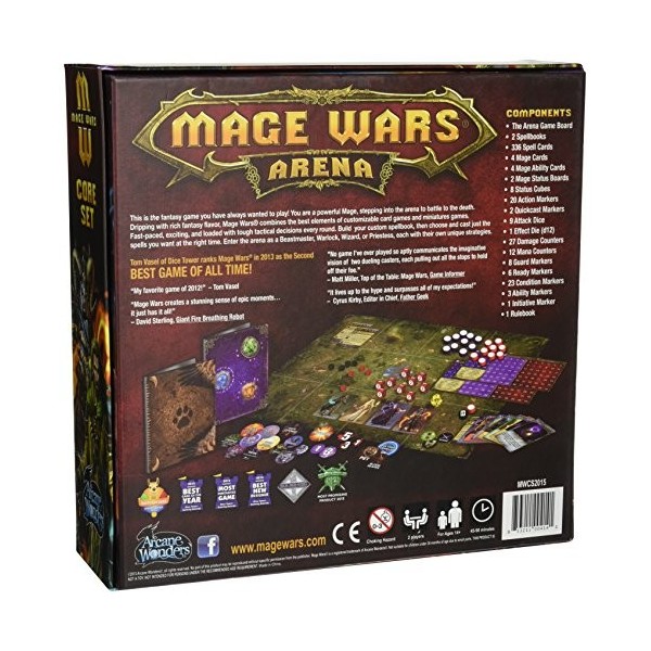 Arcane Merveilles Arws2015  - Mâge Wars Core Set * Nouveau * - Jeu de cartes - version anglaise