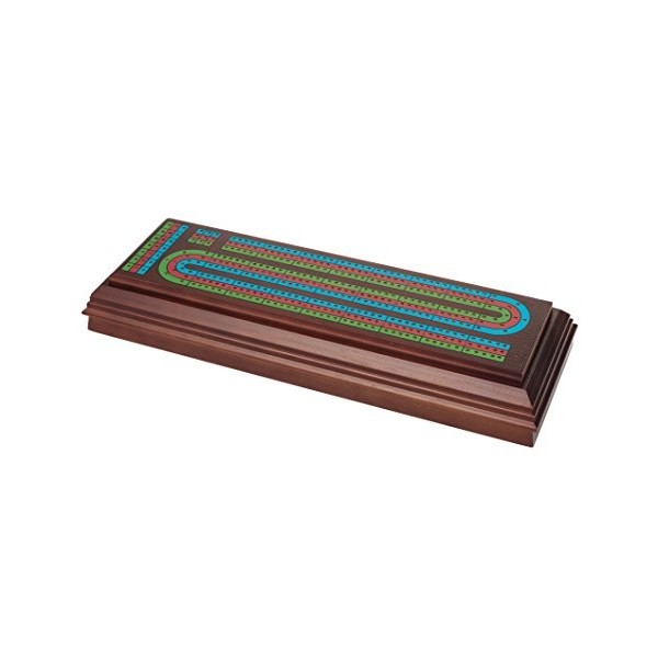 Royal CRibbage Board avec cartes, piquets et bouton Dealer