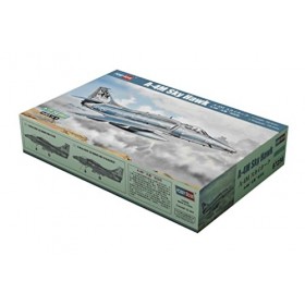Hobbyboss HBB87256 Sky Hawk Échelle 1:72-A-4M Kit de modélisme Couleur moulée