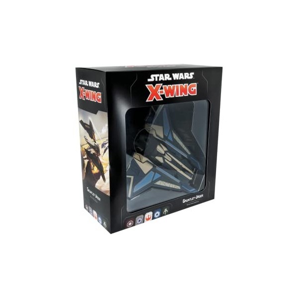 Atomic Mass Games | Star Wars : X-Wing 2ème Edition - Chasseur Gauntlet | Extension | Table | 2 Joueurs | À partir de 14 Ans 