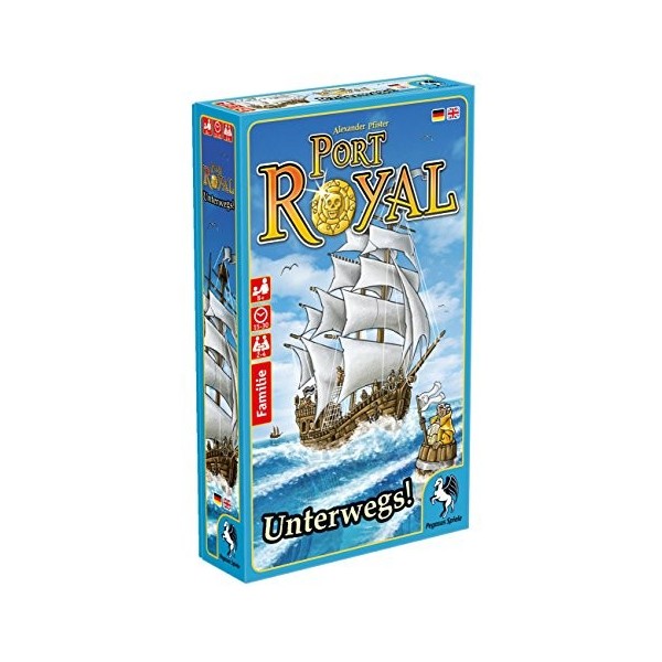 Pegasus Spiele 20018 G – Port Royal déplacements Jeu de Cartes