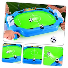 Kisangel 3 Ensembles Jeu De Table De Football Jeux De Société Foot Baby-Foot Tables De Jeu Babyfoot Mini-Jeux De Société Jeu 