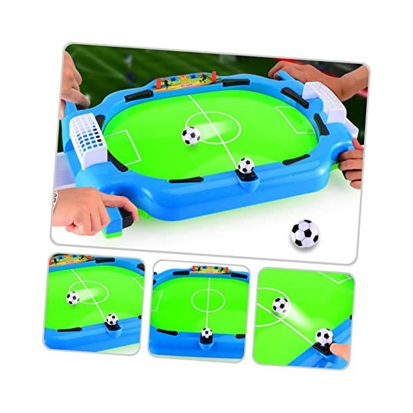 Kisangel 3 Ensembles Jeu De Table De Football Jeux De Société Foot Baby-Foot Tables De Jeu Babyfoot Mini-Jeux De Société Jeu 