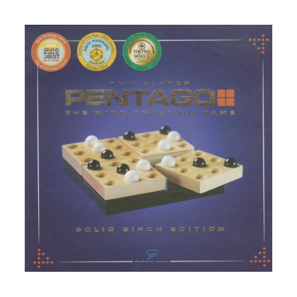 Pentago The Mind Jeu de Torsion – Solid Birch Edition