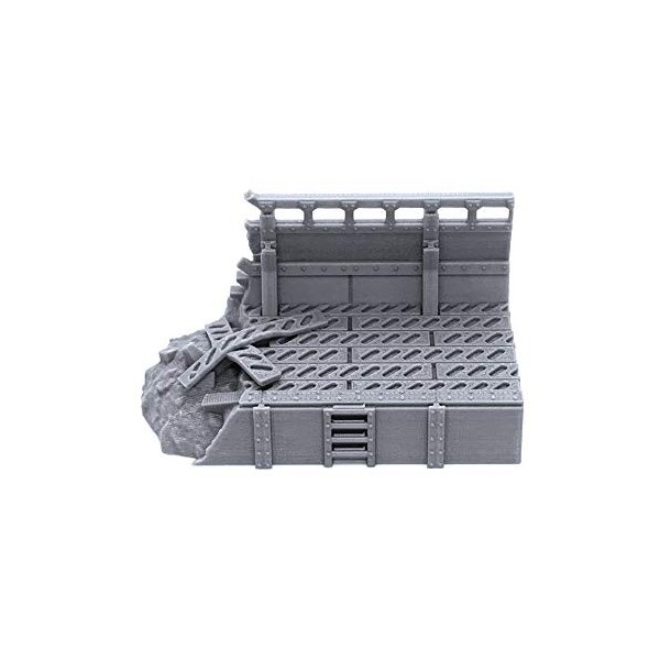 Terrain4Print Trenchline Kit dextension pour figurines de 28 mm avec impression 3D RPG Paysage et terrain de wargame