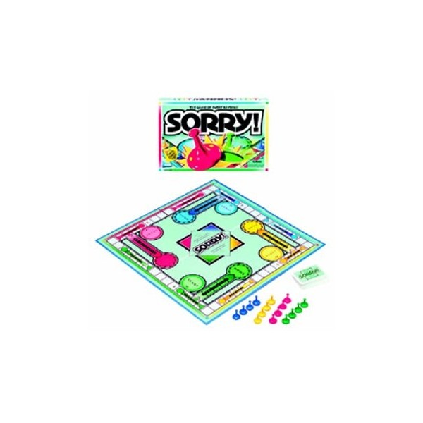 Lot de 4 paquets de vente générale, y compris – Hasbro Games Sorry