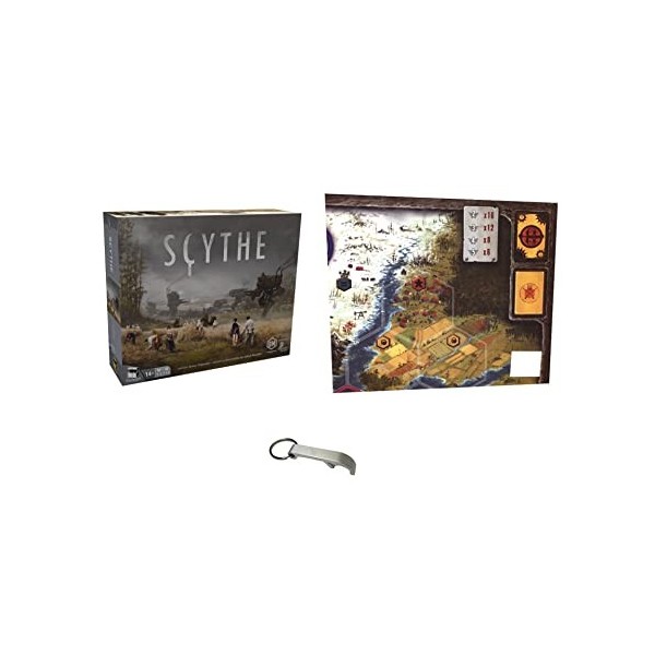 Lot Scythe en Français Le Réveil De Fenris + Booster Cartes Objectifs + Cartes Usines + 1 Décapsuleur Blumie Fenris + Object