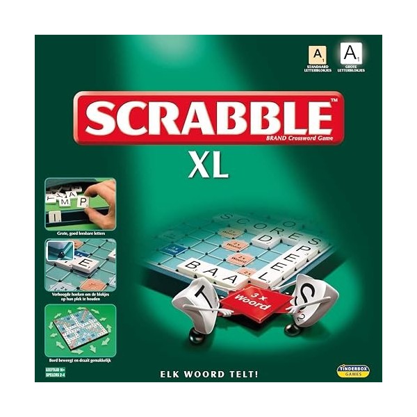Megableu Jeu de société Scrabble XL