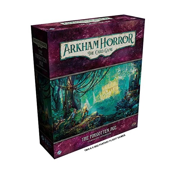 Fantasy Flight Games-AHC73 Arkham Horror Jeu de Cartes, FFGAHC73, Multicolore, Campaign Expansion-5. The Forgotten Age Campai