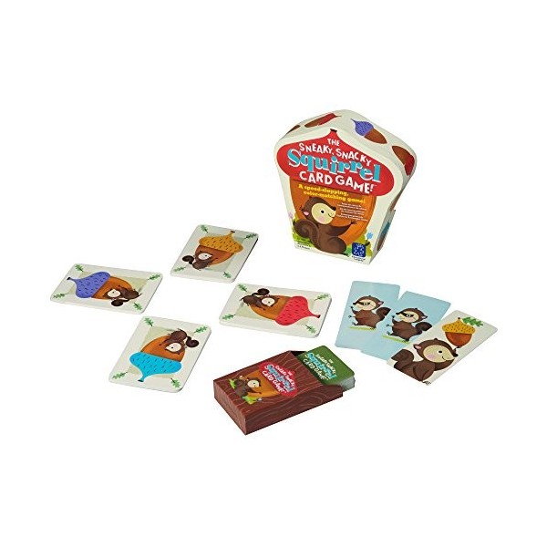 Learning Resources Jeu de Cartes Assorti aux Couleurs de lécureuil Sneaky, Snacky