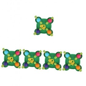 ibasenice Jouets De Puzzle 5 Ensembles Jeu De Société Jouets De Pêche Jouets pour Enfants pour Enfants Jeu De Tri des Couleur