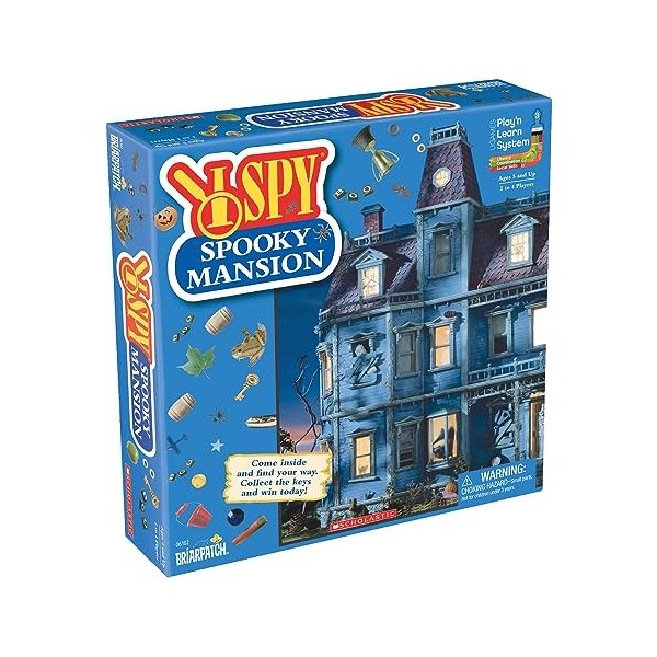 Spooky Mansion I Spy Board Game by University Games