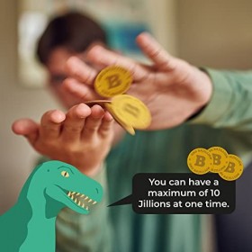 Ginger Fox Bajillions Number Jeu de société à deviner | Répondez à des Questions Amusantes en votant Plus Haut ou Plus Bas | 