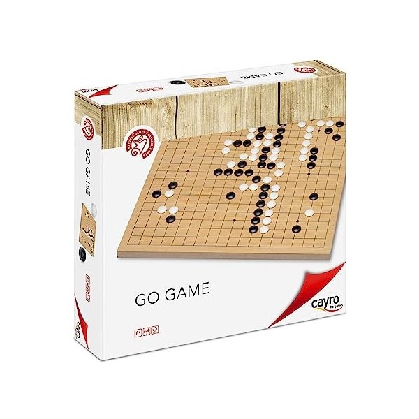 Cayro - Go en Bois - Jeu de compétences cognitives et dintelligences Multiples - Jeu pour Enfants - Jeu de société - 660 T