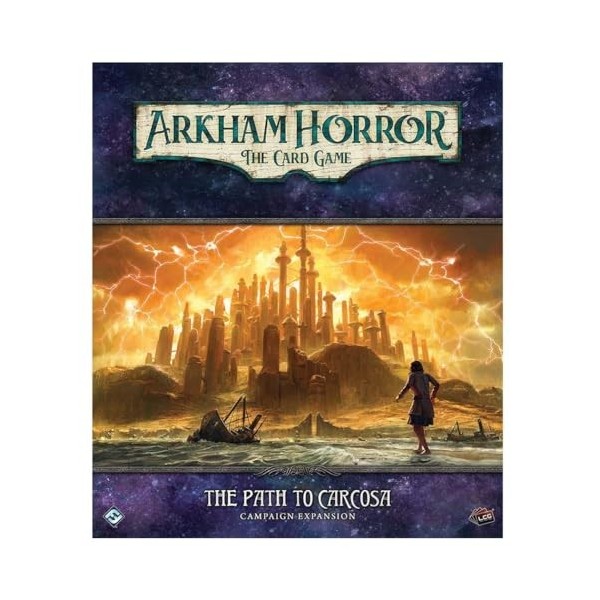 Fantasy Flight Games Arkham Horror The Card Game : The Path to Carcosa Campaign Extension Jeu de société à partir de 14 Ans 1