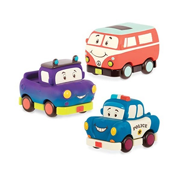B. Toys – véhicules à Friction – Mini Wheeee-ls ! – Coffrets de véh