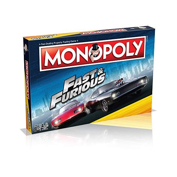 Winning Moves Fast & Furious Monopoly Jeu de société