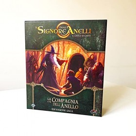 Asmodee - Le Seigneur des Anneaux, Le Jeu de Cartes : La Communauté de lanneau - Extension Saga, 1-4 Joueurs, 14 Ans et Plus