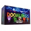 Doomlings Jeu Classique des Cartes Édition Foudre , pour 2 à 6 Joueurs, Jeu Famille, Amusant pour Enfants Et Adultes, à Part