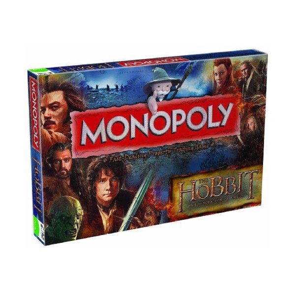 Winning Moves - 332409 - Jeu Monopoly - The Hobbit 2 - Desolation of Smaug