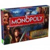 Winning Moves - 332409 - Jeu Monopoly - The Hobbit 2 - Desolation of Smaug