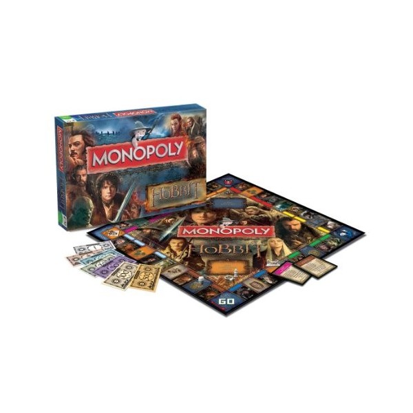 Winning Moves - 332409 - Jeu Monopoly - The Hobbit 2 - Desolation of Smaug