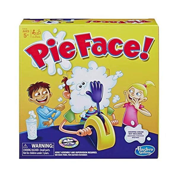 Pie Face Game Whipped Cream Family Game Kids Ages 5 and Up