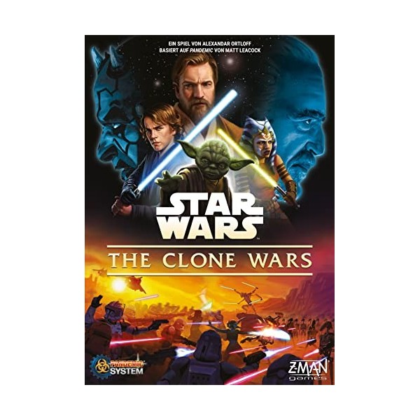 Asmodee ASM Star Wars: The Clone Wars Pandemic ZMND0027