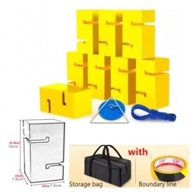 Travail Déquipe Jeu Ensemble de Jeux Field Day, Jeux dempilage de Blocs de Travail déquipe, Jeux de Consolidation déquipe