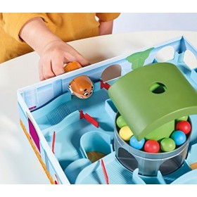 TOMY- Run Around Hamster T72735, Multicolore - Version Allemande