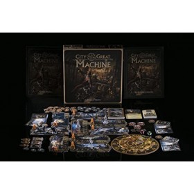 Crowd Games - City of The Great Machine - Jeu de Plateau - À partir de 14 Ans - 1-4 Joueurs - Version Anglaise