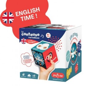 Joyeuse - La conteuse Merveilleuse + Module Anglais Offert - Boîte à histoire - 100 audios - Cadeau Jouet enfant - Jouet inte