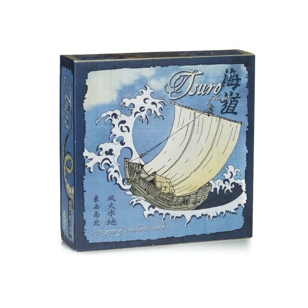 Calliope Games CLP 119 Tsuro of The Seas Jeu de société Bleu