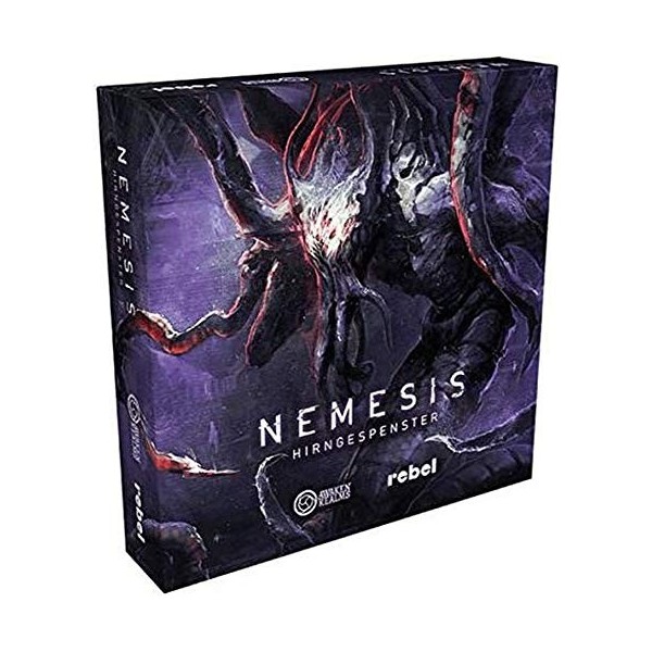 Awaken Realms | Nemesis – Fantôme cérébral | Extension | Jeu dexperts | Dungeon Crawler | 1 à 5 Joueurs | À partir de 14 Ans