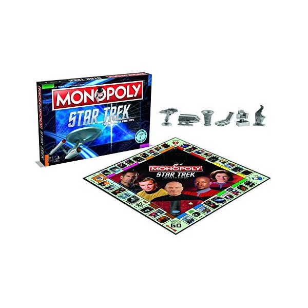 Monopoly Star Trek Continuum Edition Family Board Game Version Anglaise 