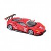 Bburago | Ferrari Racing 488 GTE Édition 2017 | Reproduction de Voiture Miniature à échelle 1/43 | Rouge | Jouet pour Enfant 