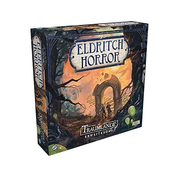 Fantasy Flight Games- Eldritch Horror-Pays des rêves, FFGD1020, Multicolore, coloré, 2. Erweiterung