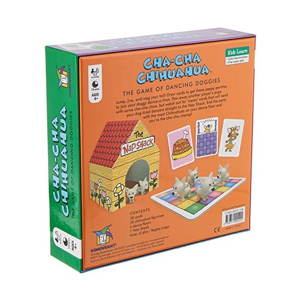 Gamewright Chacha Chihuahua pour Enfant Jeu