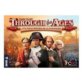 Devir - Through The Ages: Une Histoire de civilisation, Jeu de Table, Jeu de Table, Jeu de Table Familial, Jeu de Table diver