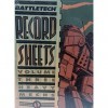 Pas 1649 Battletech Record Sheets Volume Three Heavy MECHS